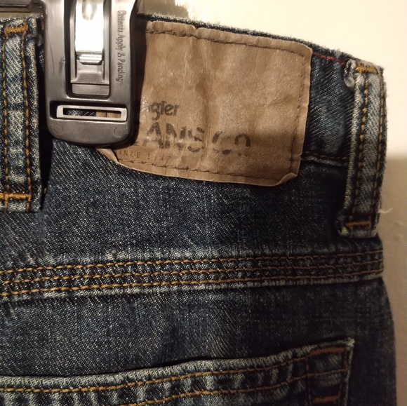 Wrangler Slim Straight Jeans Sz 36/30 - Picture 6 of 10